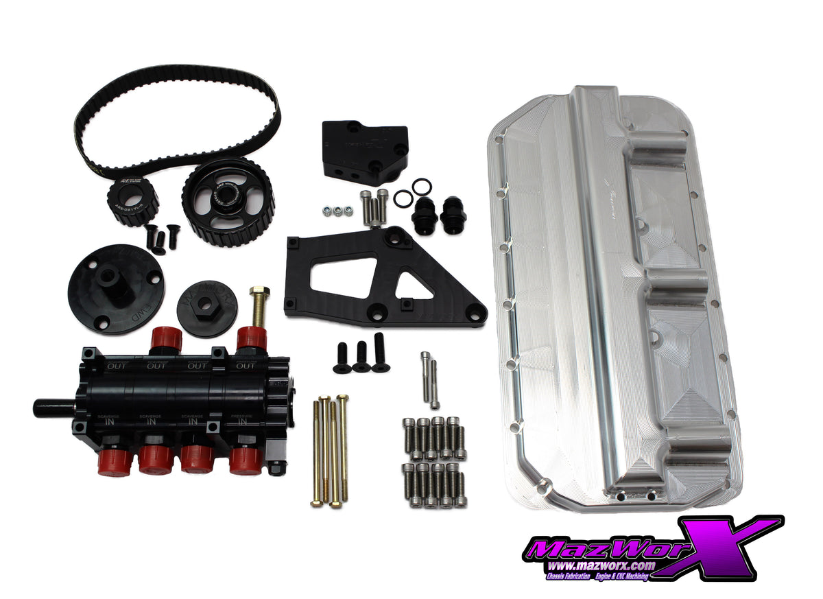 Mazworx - SR20 AWD ドライサンプキット (30107)