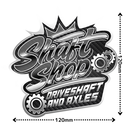 しゃふと屋 - Shaft Shop West Coast ステッカー (SS001)