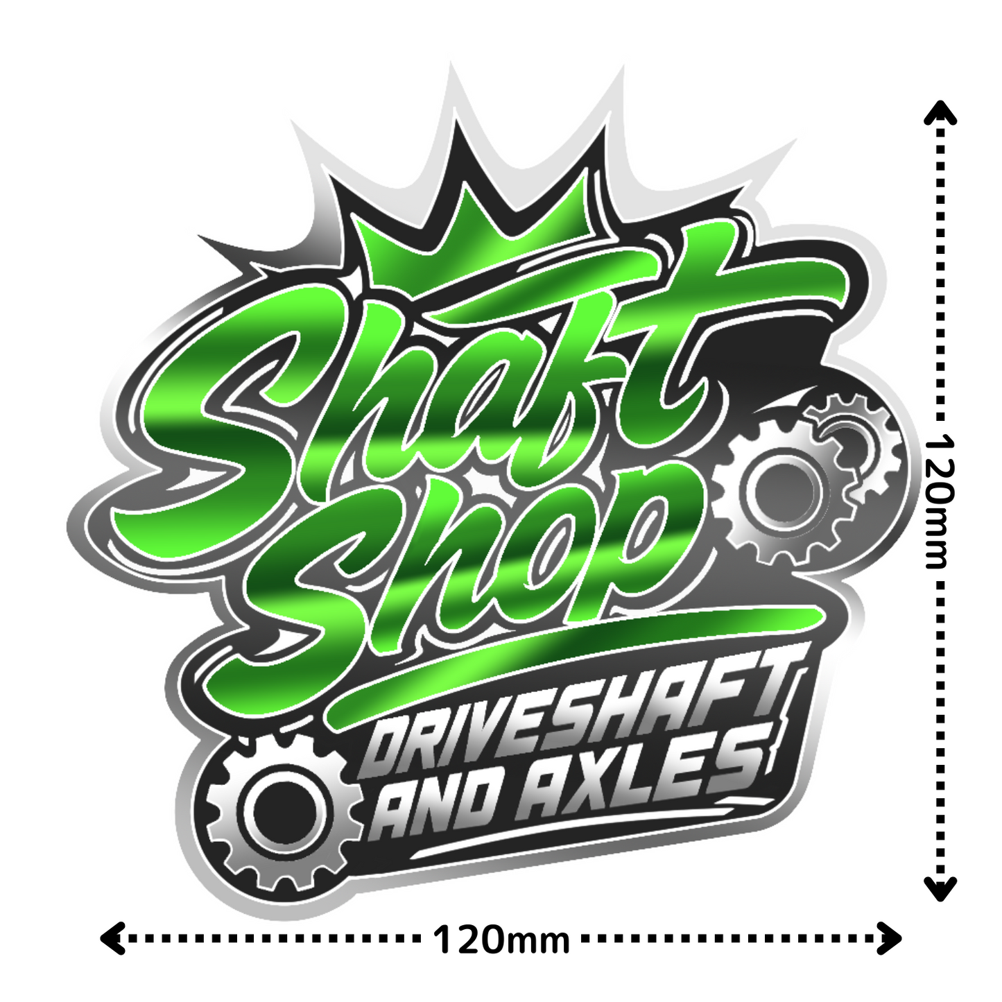 しゃふと屋 - Shaft Shop West Coast ステッカー (SS001)