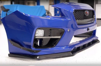 OLM 3ピース カーボンファイバー ロープロファイルリップ - 2015-2017 WRX / STI用