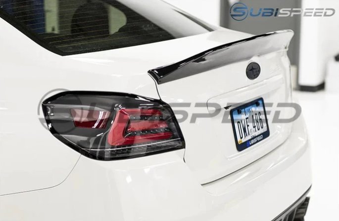 OLM ハイポイント カーボンファイバー ダックビル スポイラー 2015年以降 WRX / STI用