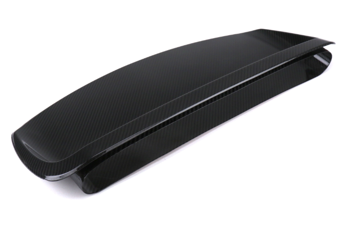 OLM LE ドライカーボンファイバー フードスクープカバー - 2010-2014 WRX / STI（フードスクープカバー装着車用）