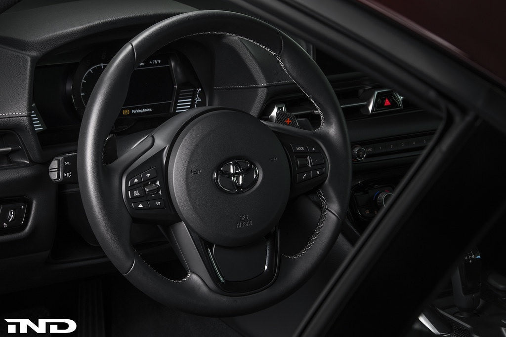 IND A90 スープラ パフォーマンスカーボンシフトパドルセット