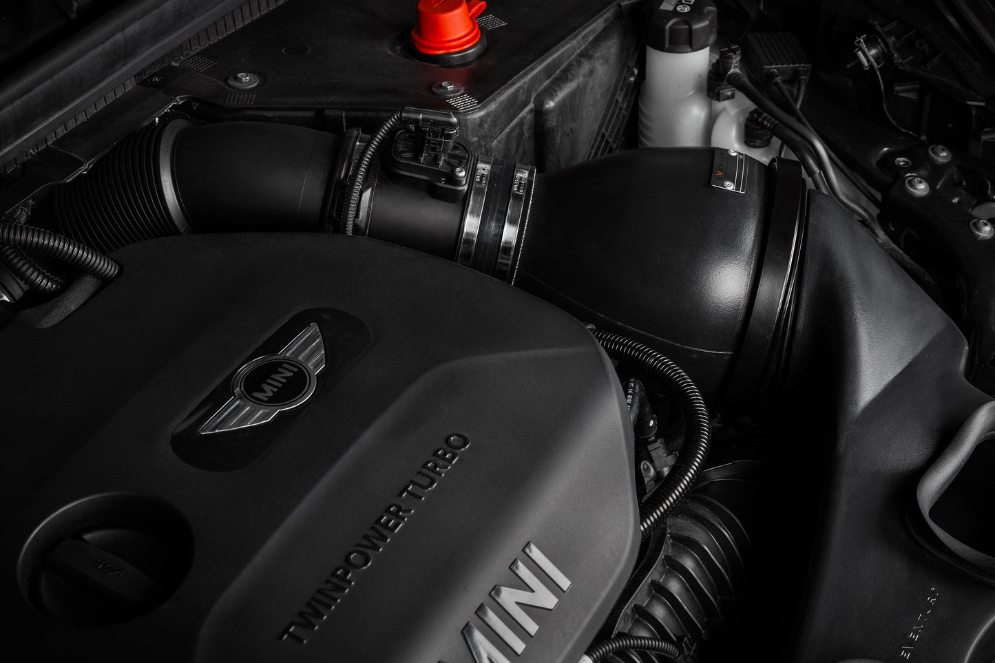 Eventuri f56 mini cooper s plastic intake with carbon scoop - iND Distribution
