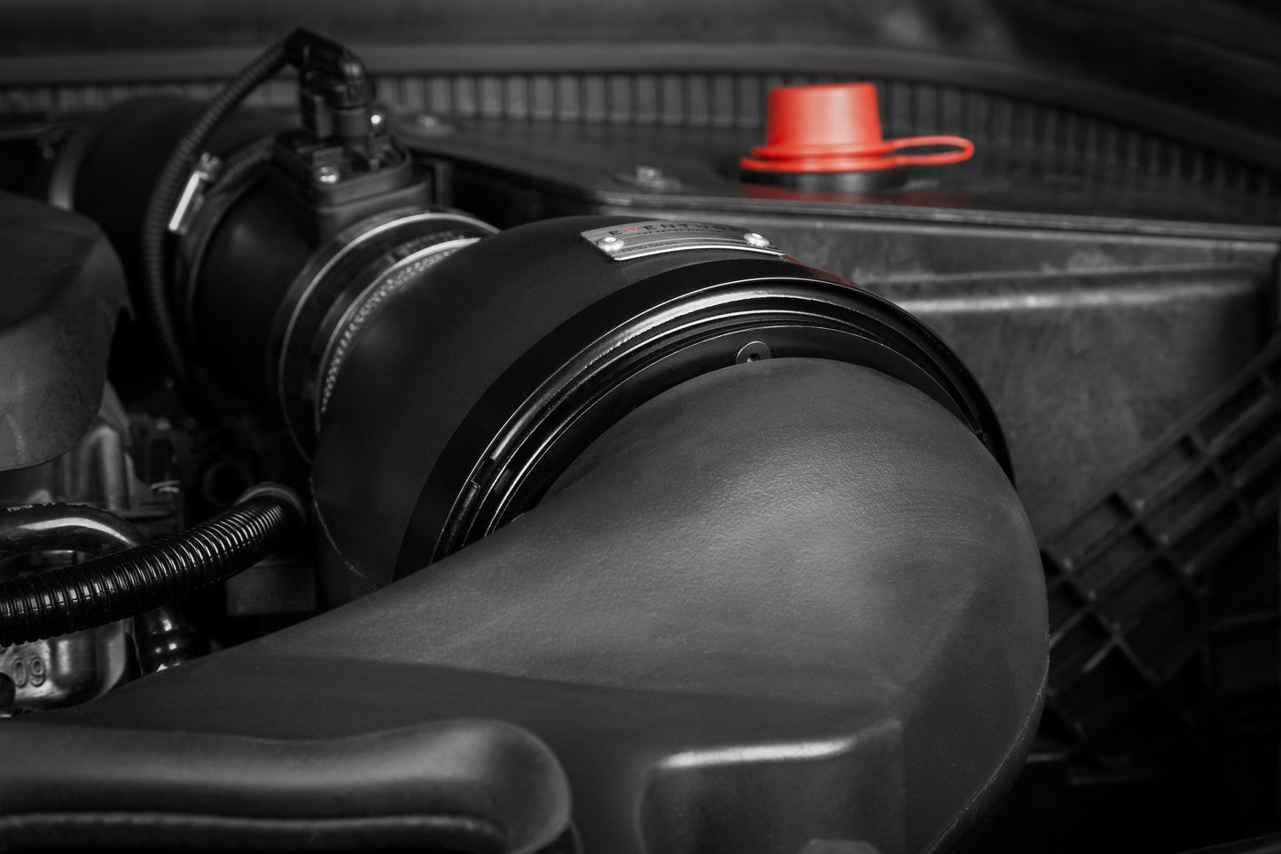 Eventuri f56 mini cooper s plastic intake with carbon scoop - iND Distribution