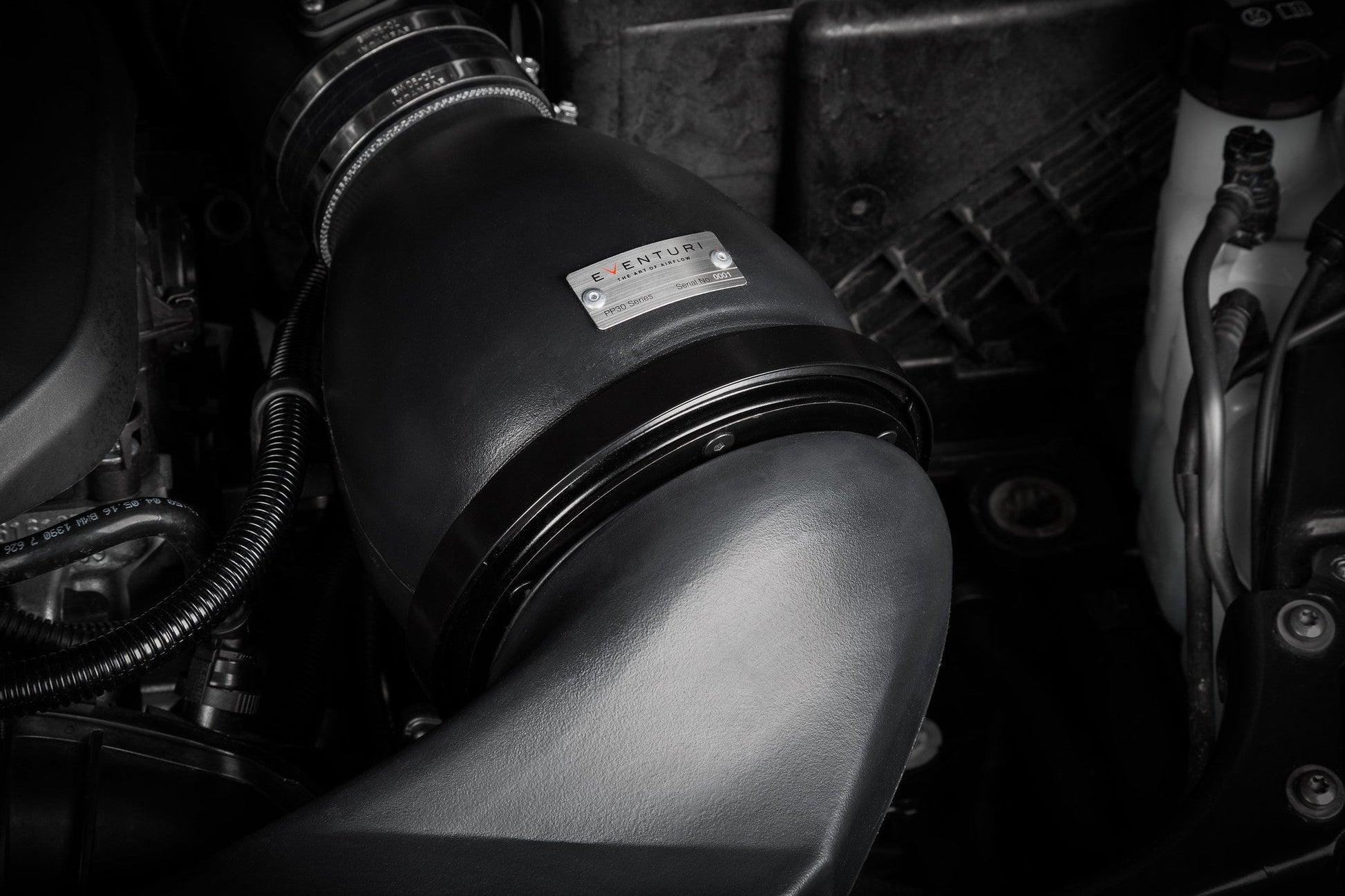 Eventuri f56 mini cooper s plastic intake with carbon scoop - iND Distribution