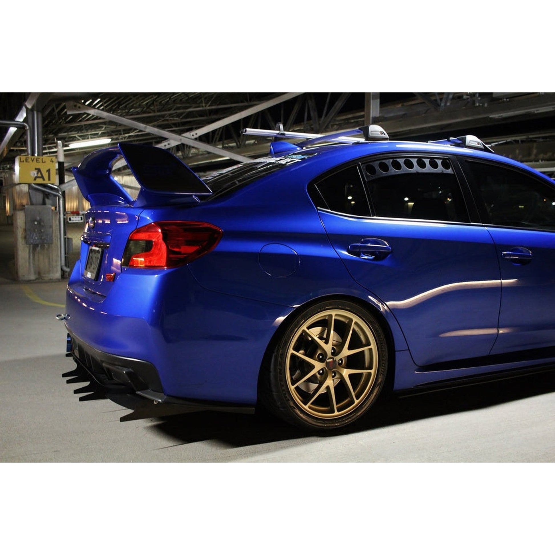 Verus Aggressive Styled Rear Diffuser Subaru WRX 2015-2021 / STI 2015-2021 | A0028A