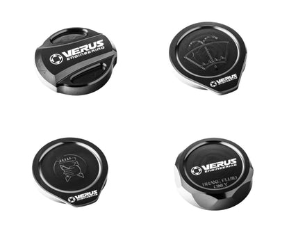 Verus Engineering エンジンベイキャップキット ブラック (RLA) 2013-2020 スバル BRZ / トヨタ 86 | A0434A-BLK-RLA