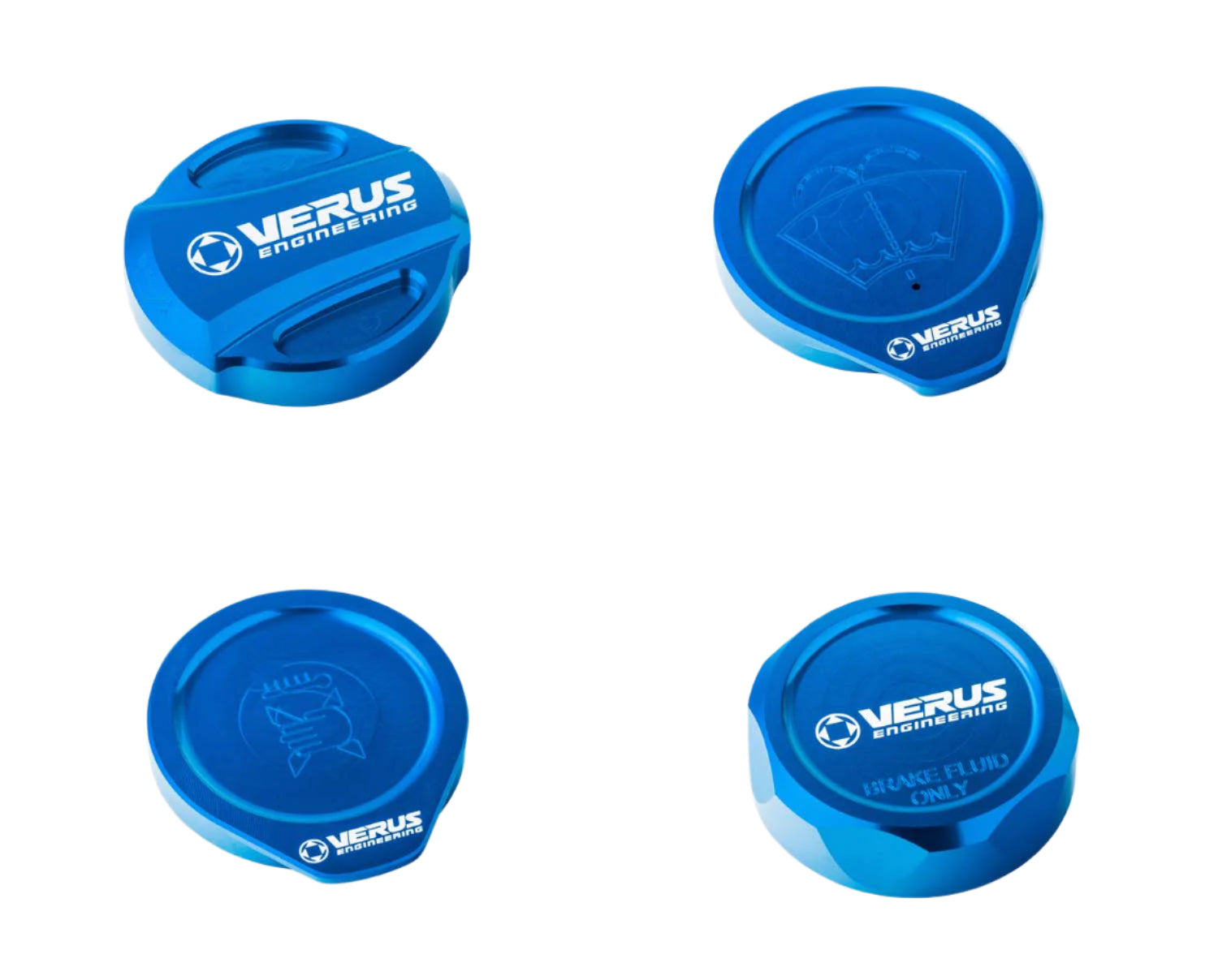 Verus Engineering エンジンベイキャップキット ブルー (RLA) 2013-2020 スバル BRZ / トヨタ 86 | A0434A-BLU-RLA