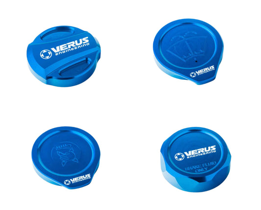 Verus Engineering エンジンベイキャップキット ブルー (RLA) 2013-2020 スバル BRZ / トヨタ 86 | A0434A-BLU-RLA