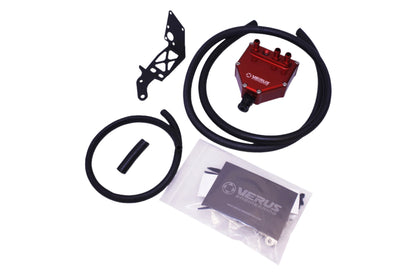 Verus Engineering Air Oil Separator (AOS) Black 08-14 WRX / STI | A0259A-BLK