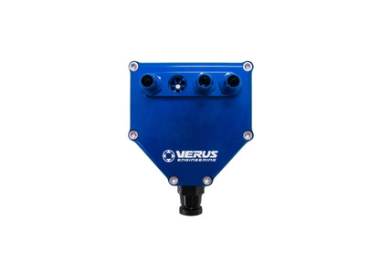 Verus Engineering エアオイルセパレーター (AOS) ブルー 2008-2014 WRX / STI | A0259A-BLU