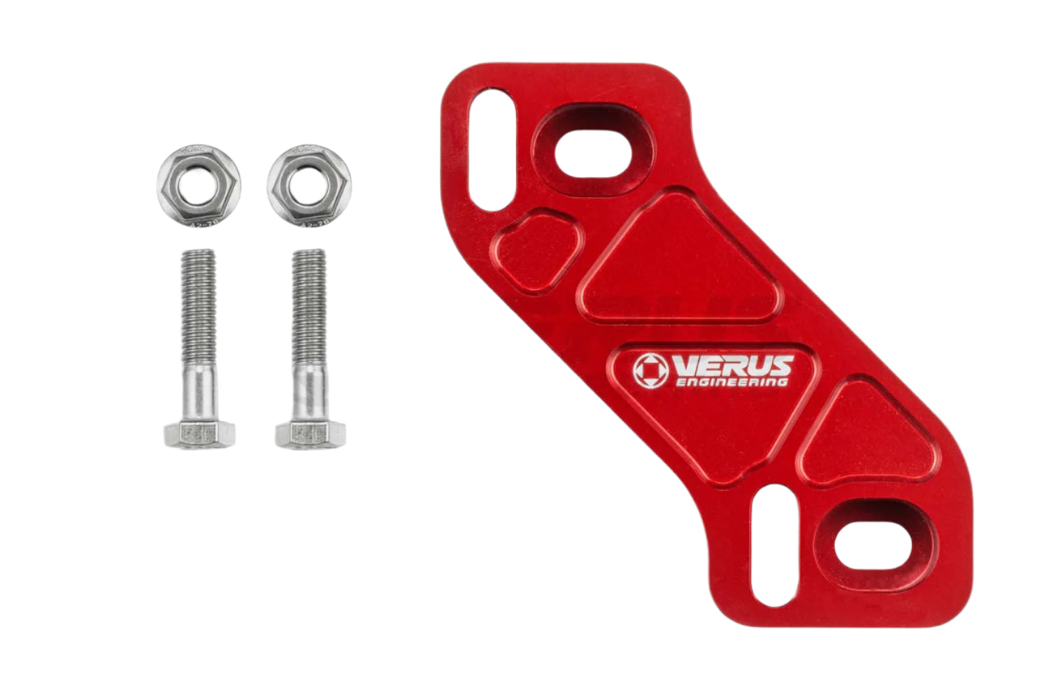 Verus Engineering スロットルペダルスペーサー レッド 2008-2014 WRX / STI | A0205A-RED