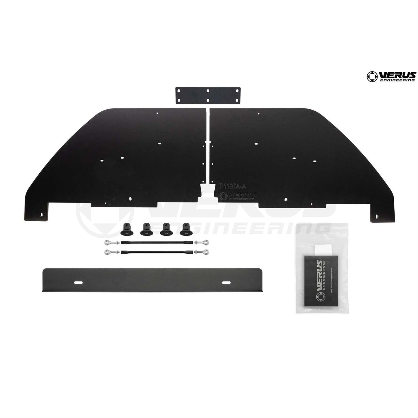 Verus Engineering ツーピースフロントスプリッター 2022-2025 トヨタ GR86 / スバル BRZ | A0459A