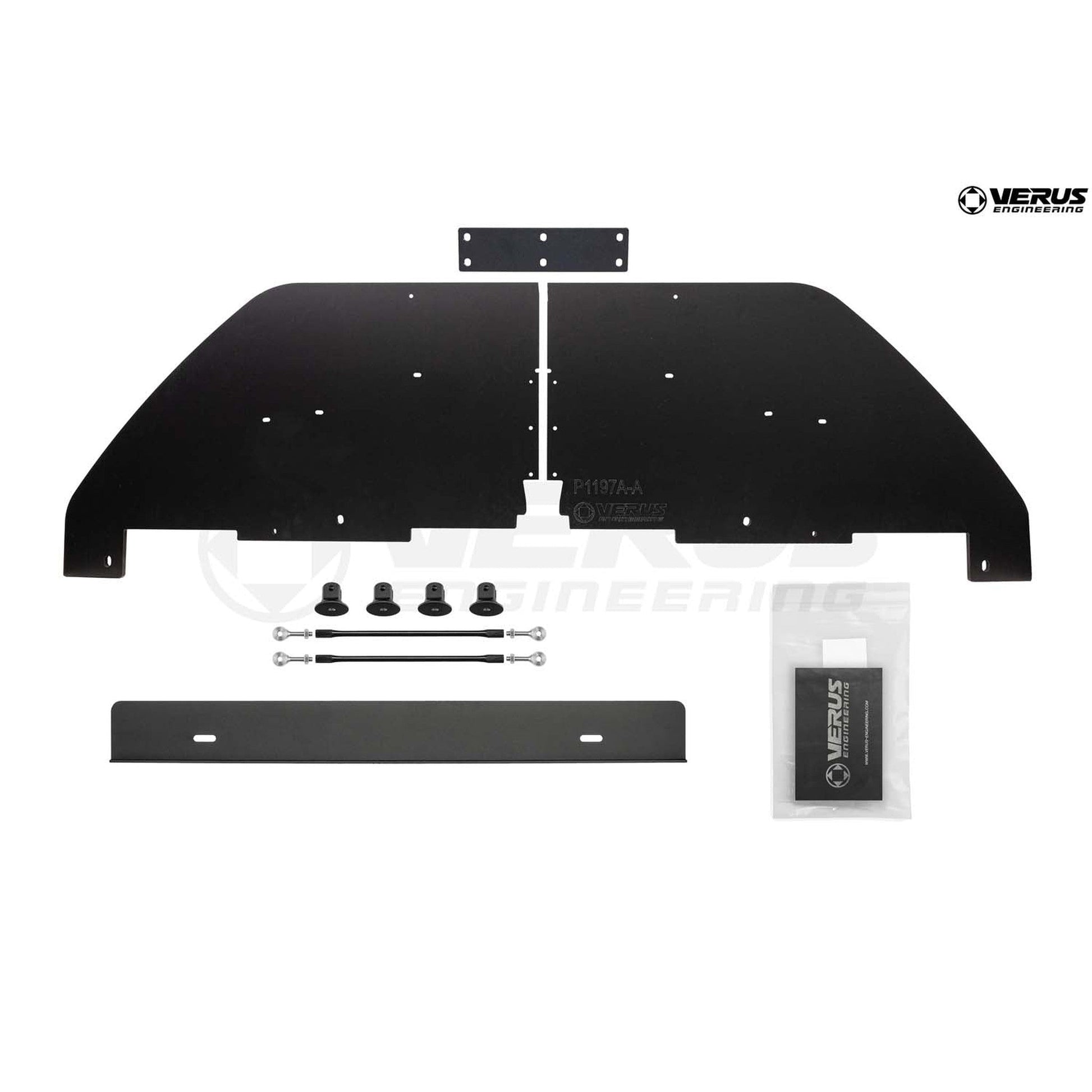 Verus Engineering ツーピースフロントスプリッター 2022-2025 トヨタ GR86 / スバル BRZ | A0459A