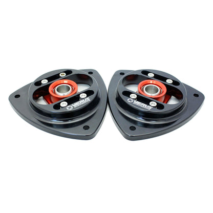 Verus Engineering フロントキャンバープレートキット アルマイトレッド スバル BRZ 2013-2025 / トヨタ 86 2017-2025 | A0019A-RED