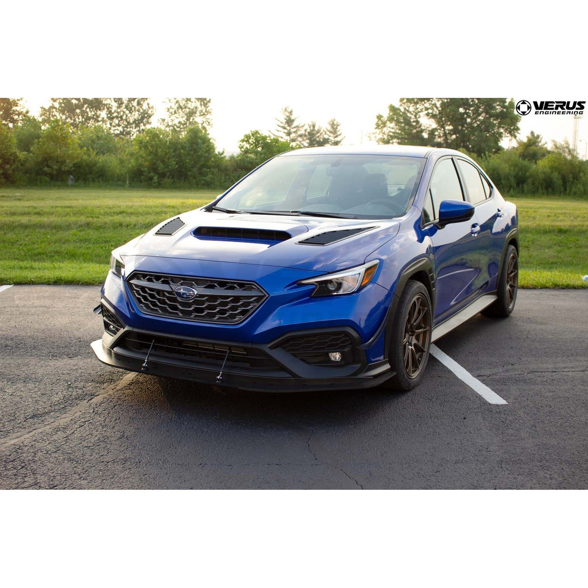 Verus Front Splitter Kit Two-Piece Subaru WRX 2022-2025 | A0484A