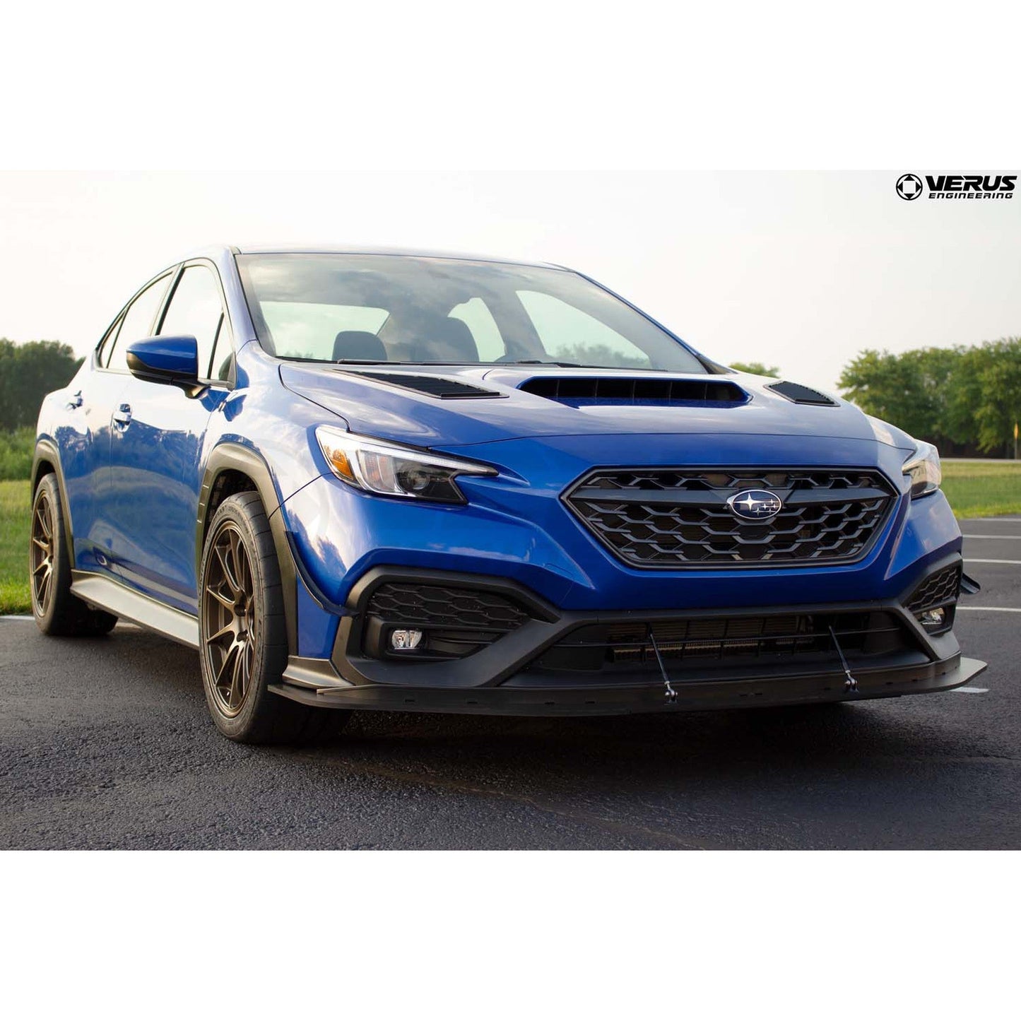 Verus Front Splitter Kit Two-Piece Subaru WRX 2022-2025 | A0484A