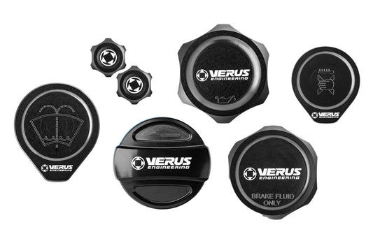 Verus Engineering フルカーキャップキット ブラック FHSスタイル スバル BRZ / トヨタ 86 2022-2025 | A0762A-BLK-FHS