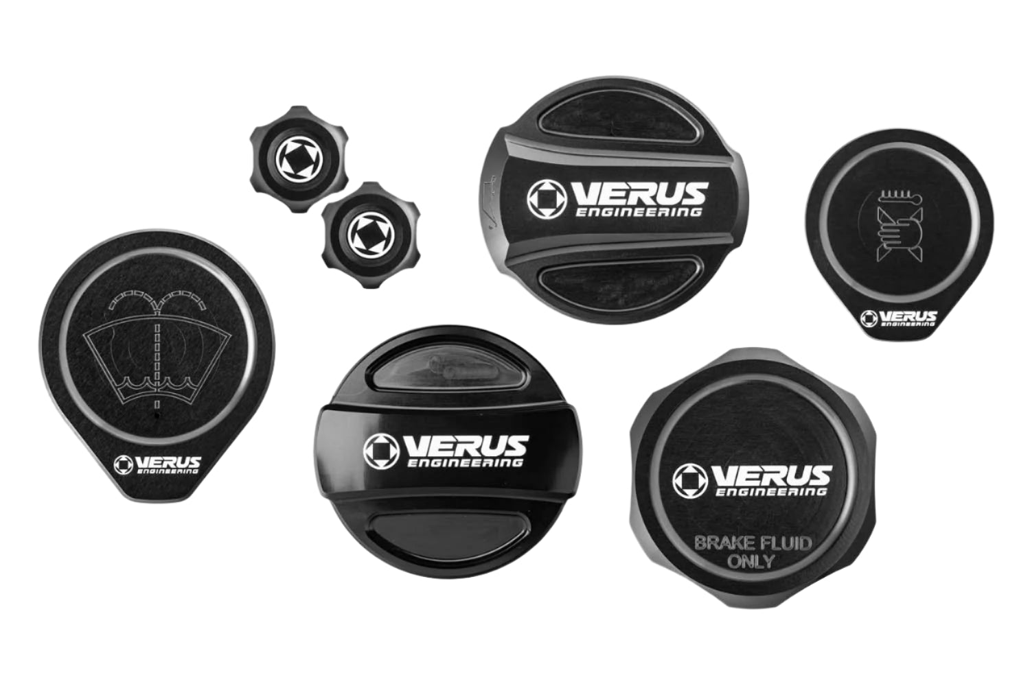 Verus Engineering フルカーキャップキット ブラック RLAスタイル スバル WRX 2022-2025 | A0768A-BLK-RLA
