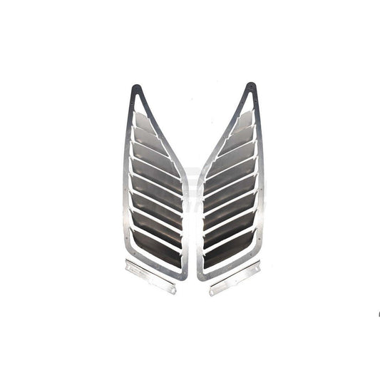 Verus Engineering ボンネットフードルーバーキット ベアアルミニウム スバル WRX 2022-2025 | A0483A-ベア