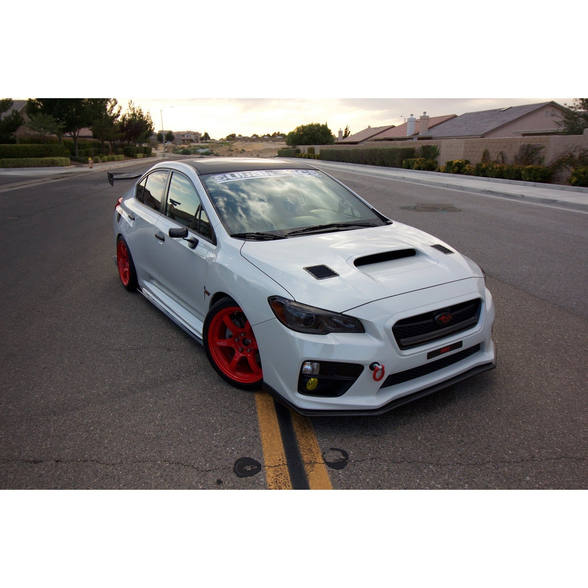 Verus Hood Louver Kit Black Subaru WRX / STI 2015-2021 | A0053A-BLK