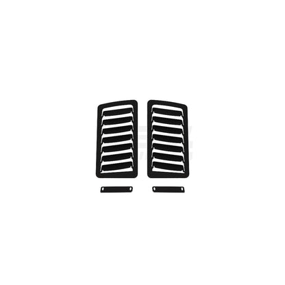 Verus Engineering 大型ボンネットルーバー ブラック スバル BRZ / トヨタ 86 2013-2020 | A0056A-BLK