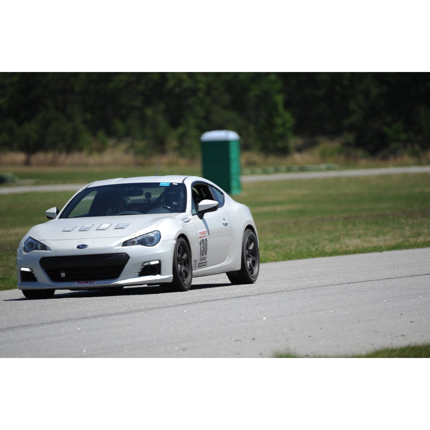 Verus Small and Large Slanted Hood Louvers Aluminum Subaru BRZ / Toyota GT86 13-20 | A0065A-BARE