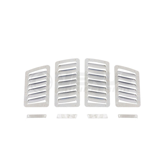 Verus Engineering 小型・大型スラントフードルーバー アルミ スバル BRZ / トヨタ 86 2013-2020 | A0065A-BARE