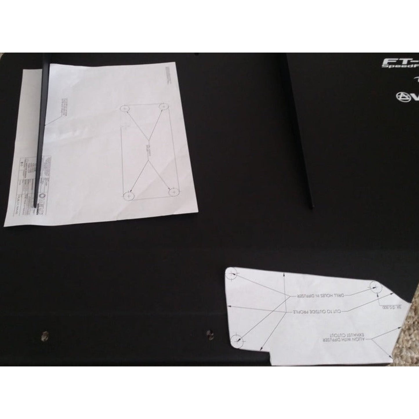 Verus Engineering Tomei タイプ80ディフューザー インストールキット スバル BRZ / トヨタ 86 2013-2020 | A0050A