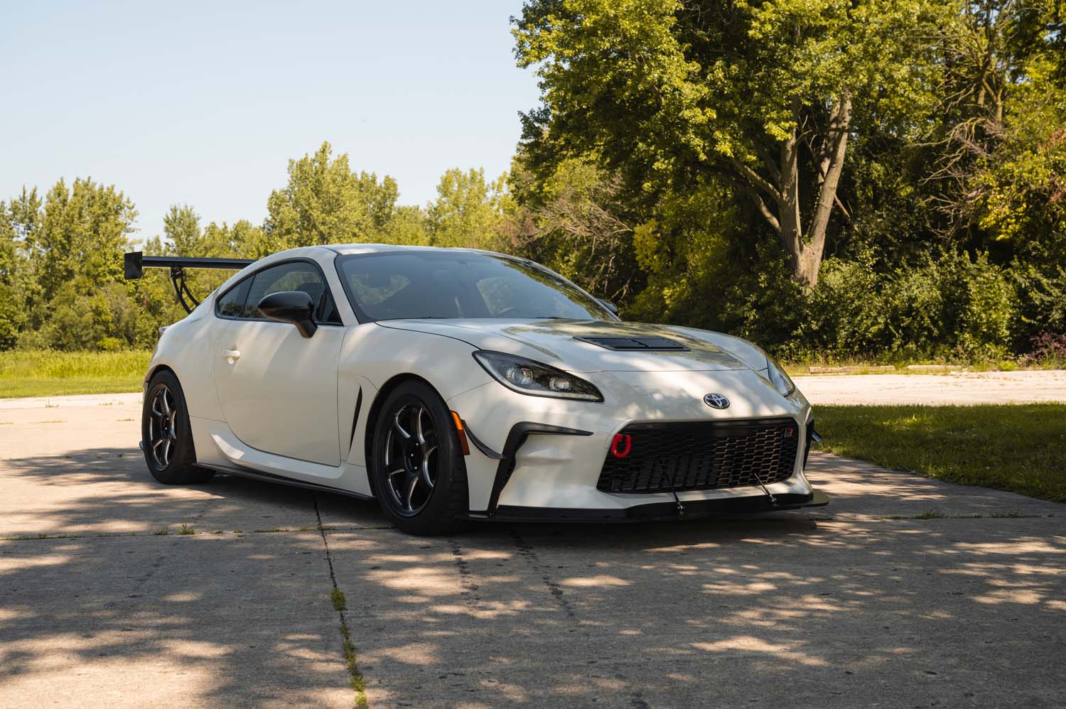 Verus UCW Rear Wing Kit w/ Carbon Endplates Toyota GR86 2022-2025 | A0410A-CRB