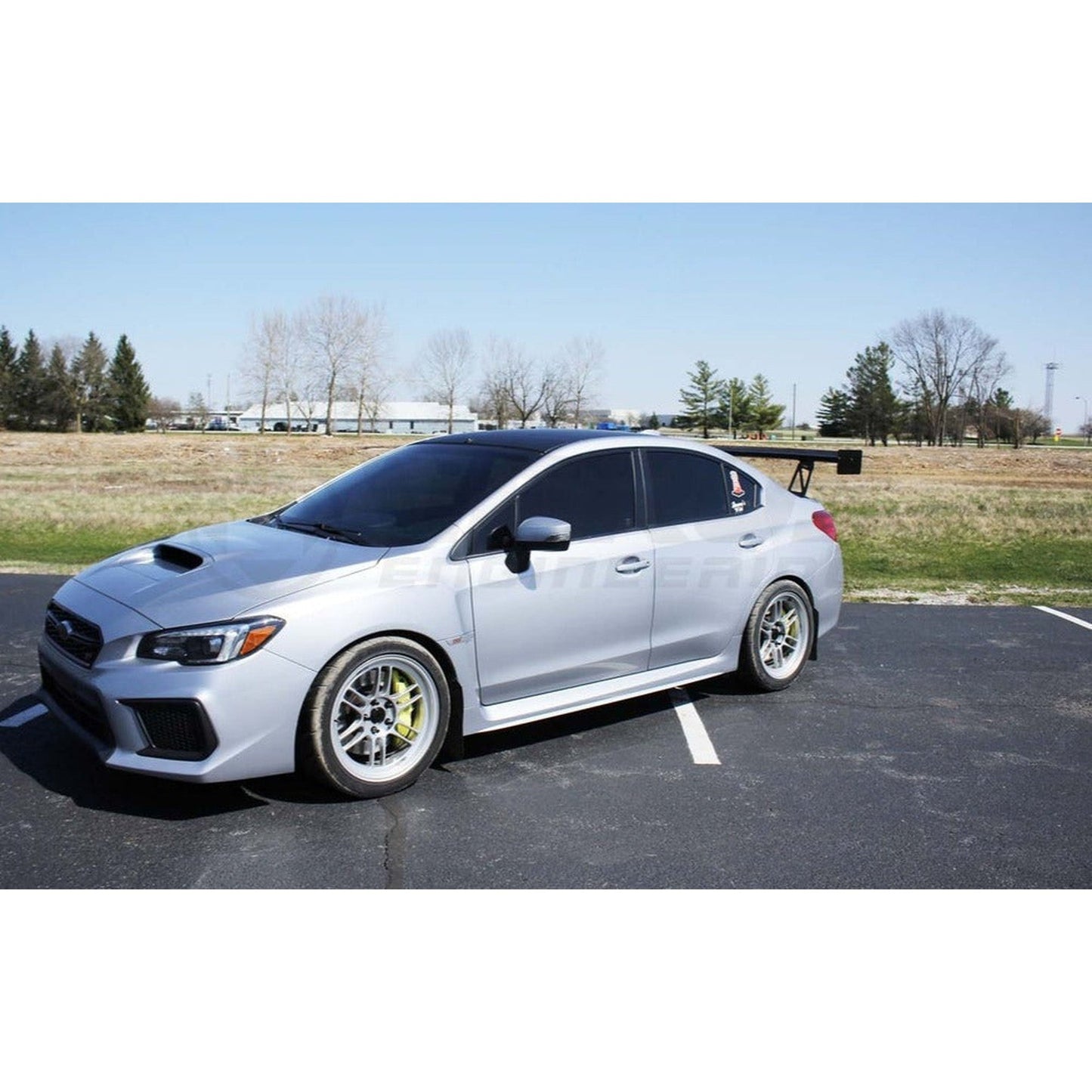 Verus UCW Rear Wing Kit with Metal Endplates Subaru STI 2015-2021 | A0235A