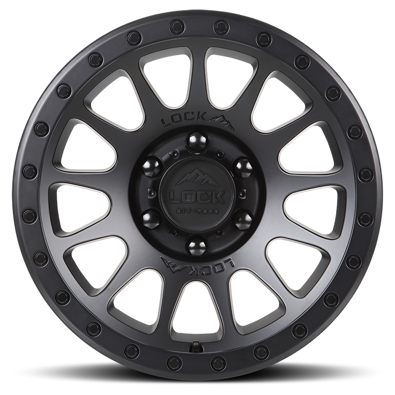 Lock Off-Road Wheels YOSEMITE - マットブラック