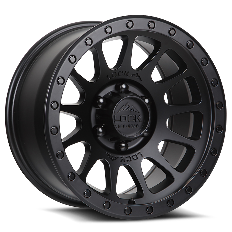 Lock Off-Road Wheels YOSEMITE - マットブラック