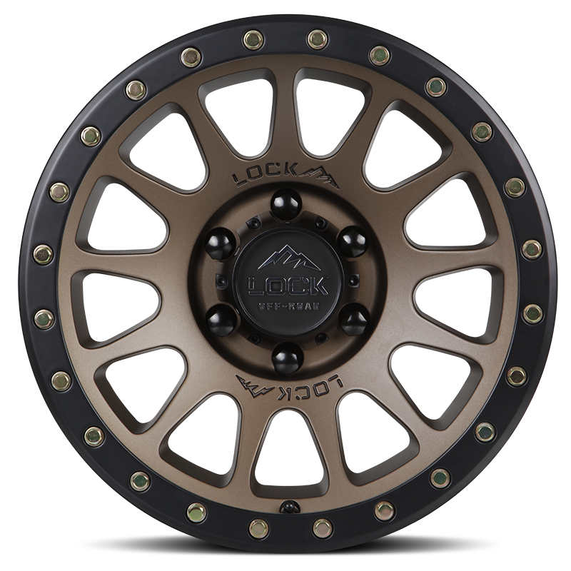Lock Off-Road Wheels YOSEMITE - マットデザートブロンズ