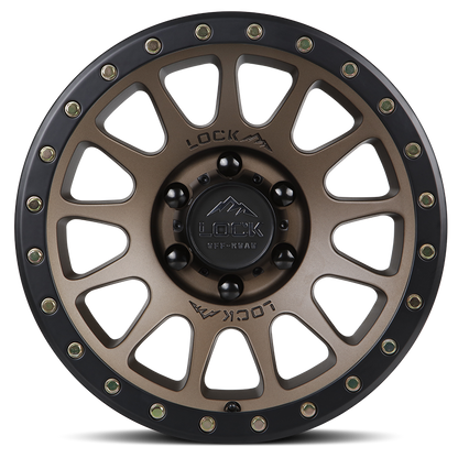 Lock Off-Road Wheels YOSEMITE - マットデザートブロンズ