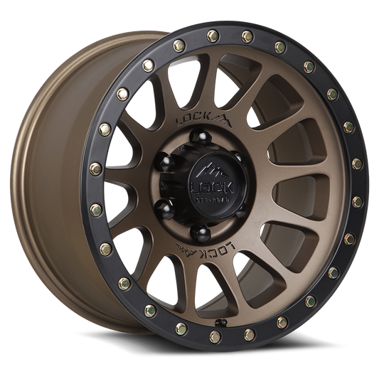 Lock Off-Road Wheels YOSEMITE - マットデザートブロンズ