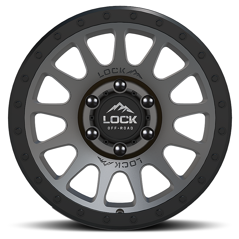 Lock Off-Road Wheels YOSEMITE- マットグレー