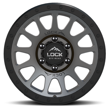 Lock Off-Road Wheels YOSEMITE- マットグレー
