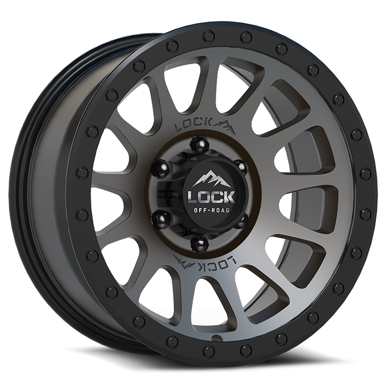 Lock Off-Road Wheels YOSEMITE- マットグレー