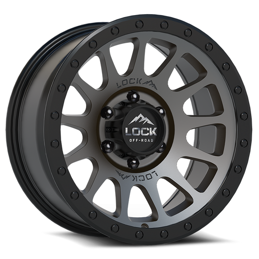 Lock Off-Road Wheels YOSEMITE- マットグレー