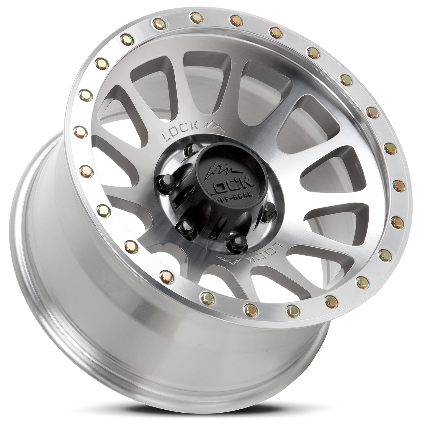 Lock Off-Road Wheels YOSEMITE - マシンフェイス ポリッシュ