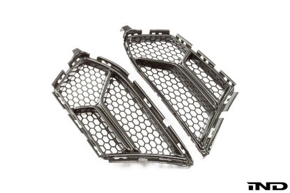 AutoTecknic G8X M3 / M4 ドライカーボン Corsa フロントバンパー ロワーベントセット