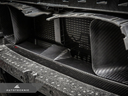 AutoTecknic G82 / G83 M4 ドライカーボン フロントバンパー クラッシュフォームカバー