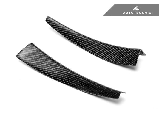 AutoTecknic f8x m3 m4 carbon fiber front bumper canards - iND Distribution