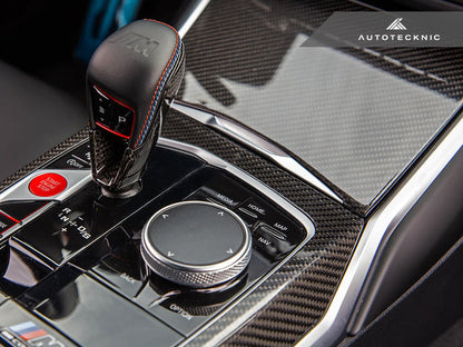 AutoTecknic G8X M / F9X M8 ドライカーボン ギアセレクターカバー