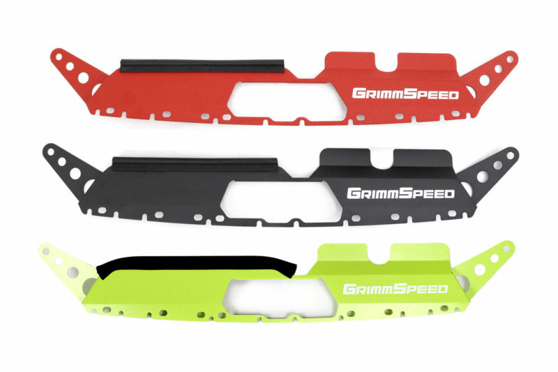 GrimmSpeed ラジエーターシュラウド レッド | スバル 2015-2021年 WRX / STI