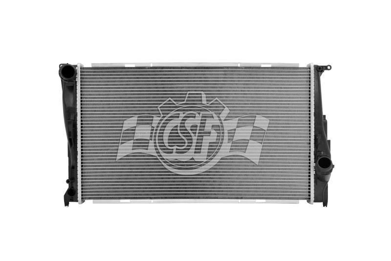 CSF 08-12 BMW 135i 3.0L 純正互換 プラスチック製ラジエーター