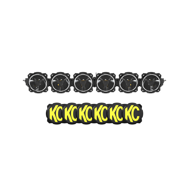 KC HiLiTES Gravity Titan LEDライトバー ブロンコバンパー用 - 39インチ（約99cm）（6灯）