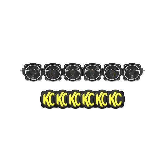 KC HiLiTES Gravity Titan LEDライトバー ブロンコバンパー用 - 39インチ（約99cm）（6灯）